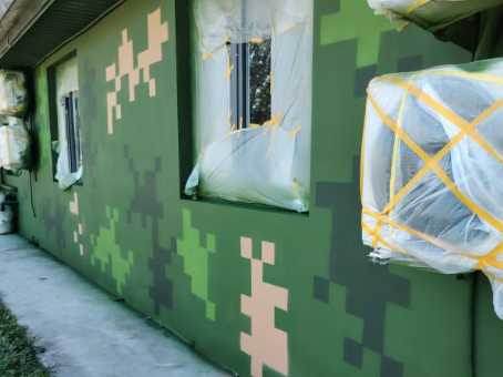 吐鲁番海洋 / 林地场景数码伪装